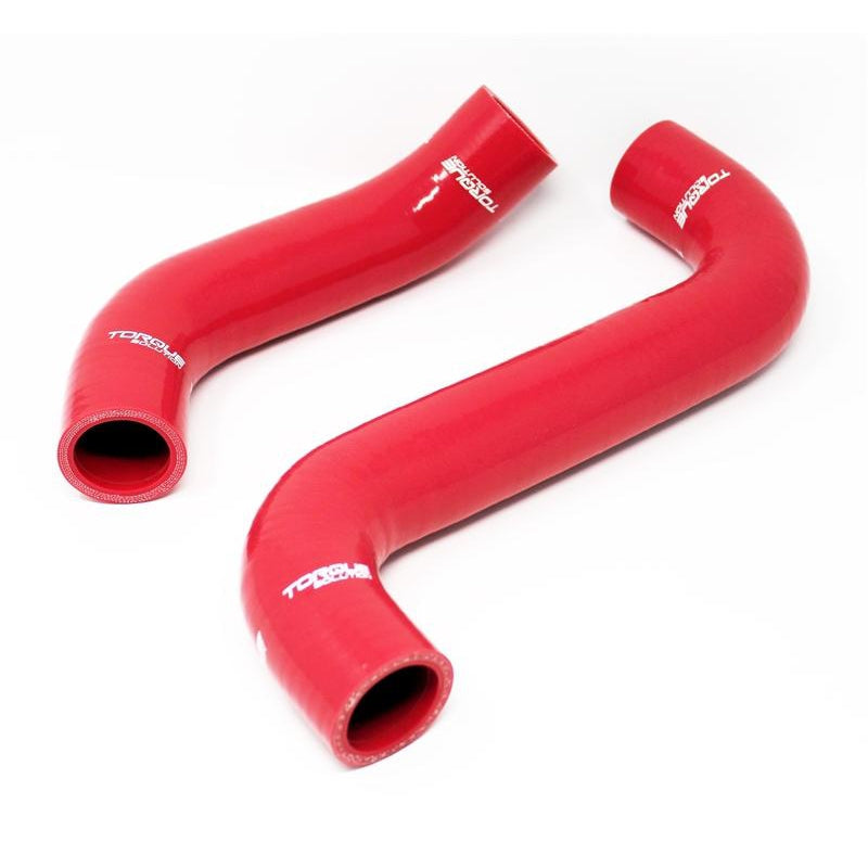 Torque Solution Silicone Radiator Hose Kit (Red): Subaru WRX 02-07 / STI 04-07