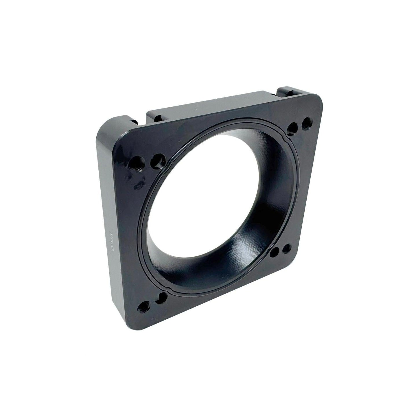 Torque Solution Big Bore 76mm Throttle Body Adapter: Subaru EJ Standard Bore Intake Manifolds ‰ÛÒ Silver