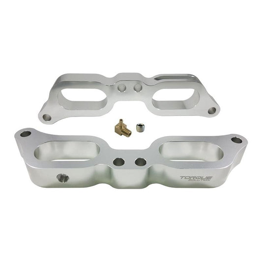 Torque Solution Billet TGV Delete w/ 90 Degree Barb: Subaru WRX 2015+