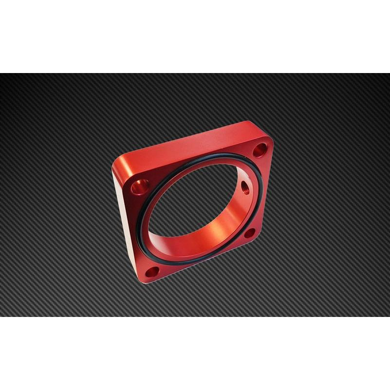 Torque Solution Throttle Body Spacer (Red): Subaru BRZ / Scion FR-S 2013+