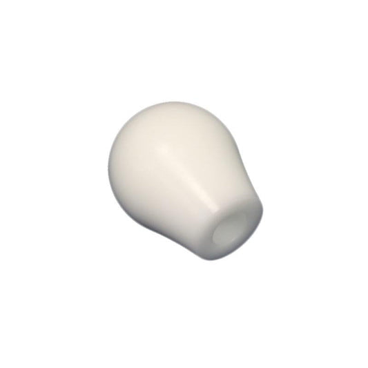 Torque Solution Delrin Tear Drop Shift Knob (White): Universal 10x1.5