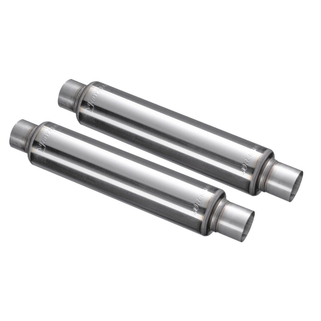 AdrenalinR 4 inch Torque Chamber Resonator Twin Pack - Short
