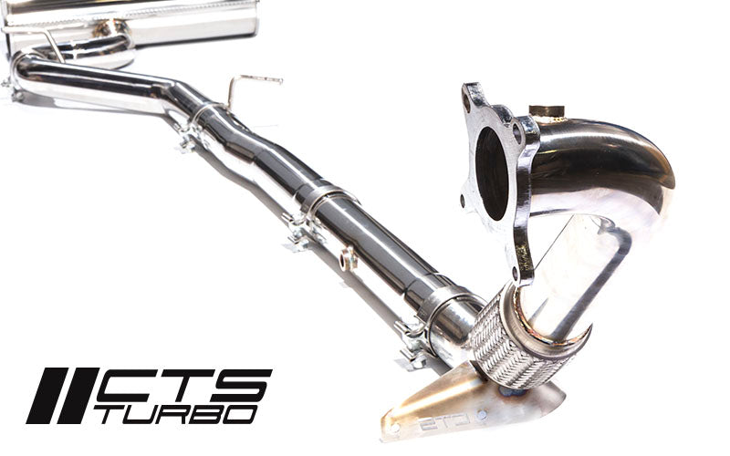 CTS TURBO VOLKSWAGEN MK6 GOLF R 3″ TURBO BACK EXHAUST