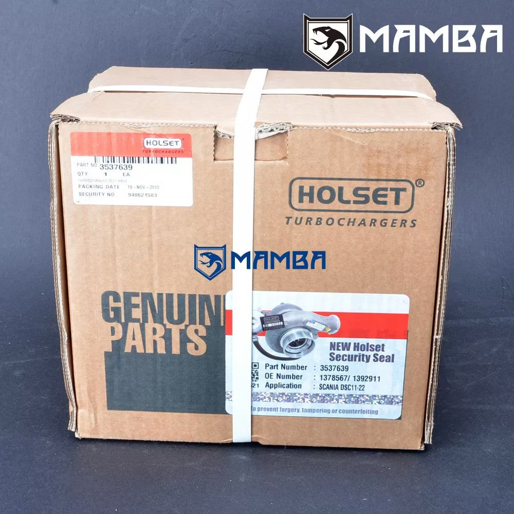 OEM GENUINE New Turbocharger For Holset HX50 3537639 / SCANIA 112 / 113 DSC11-21