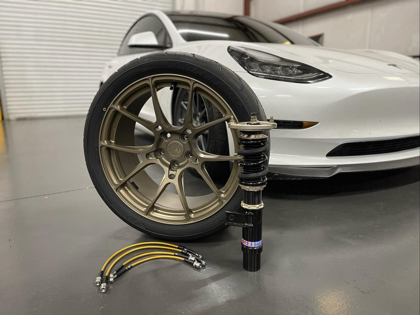 HEL Braided Brake Lines for Tesla Model 3 RWD/AWD/Performance (2037-)