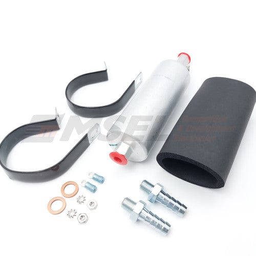 Ti Automotive 350L/hr Inline External Fuel Pump with Installation Kit