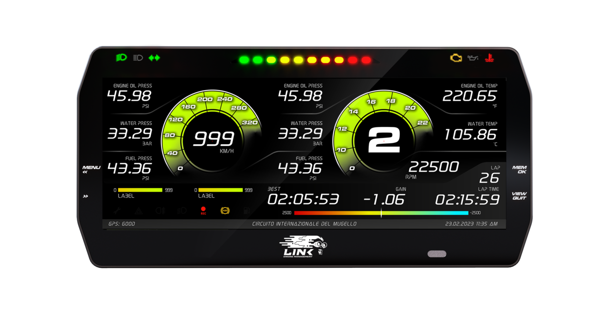 LINK MXT Strada 10" Dash - Street Edition - 100-0176