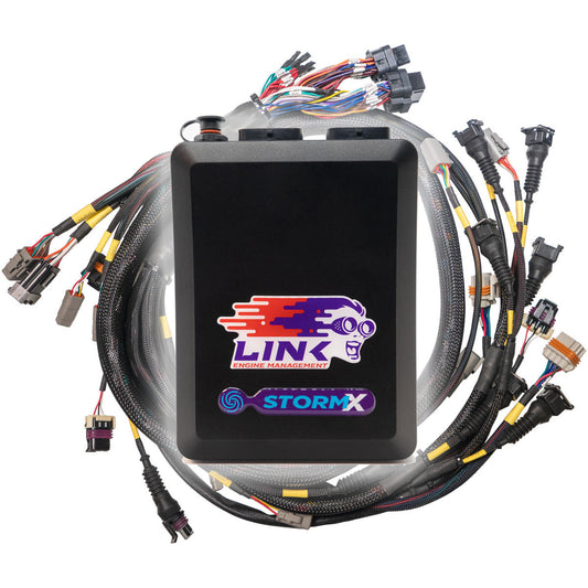 Link G4X StormX ECU + Terminated LS Engine Harness Drive-by-Cable Bundle - 108-9000B