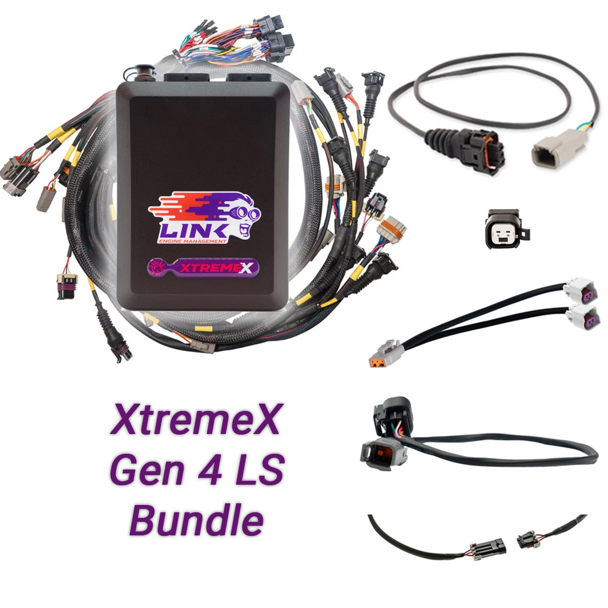 Link ECU Gen4 LS Drive-By-Wire Bundle: G4X XtremeX ECU + LS Engine Harness Bundle - 109-9020B