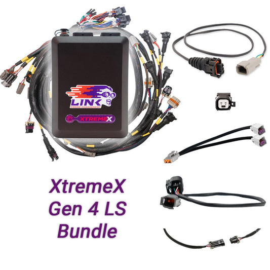 Link ECU Gen4 LS Drive-By-Wire Bundle: G4X XtremeX ECU + LS Engine Harness Bundle - 109-9020B