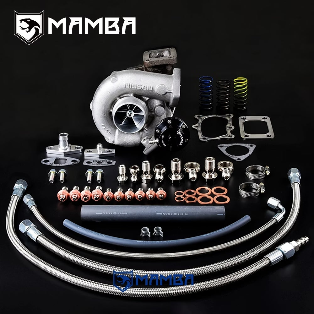 Bolt-On Hybrid Heavy Duty Turbocharger For Nissan RB25DET GTST TA34-GTX3071 500HP
