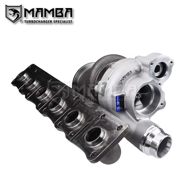 MAMBA 9-7 BMW N55 GTX3076R Ball Bearing Turbocharger (Fits Mechanical Wastegate Actuator)