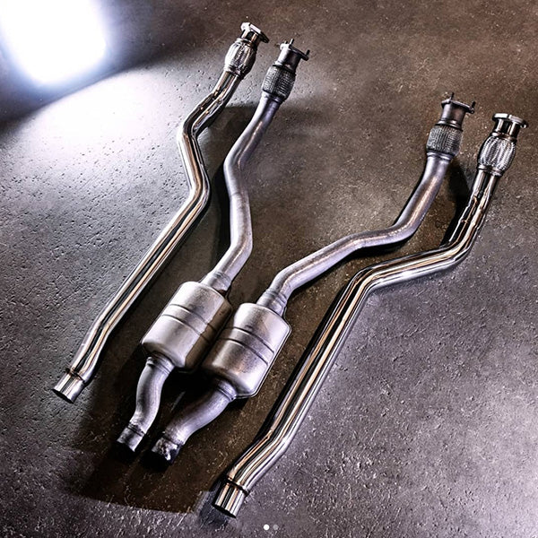 CTS TURBO AUDI 3.0T SUPERCHARGED V6 DOWNPIPE SET