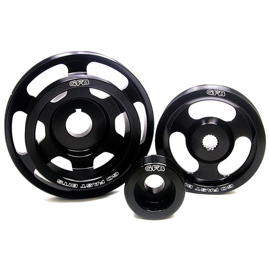 GFB Lightweight aircraft grade alumimium Lightened underdrive pulley kit - GFB 2014