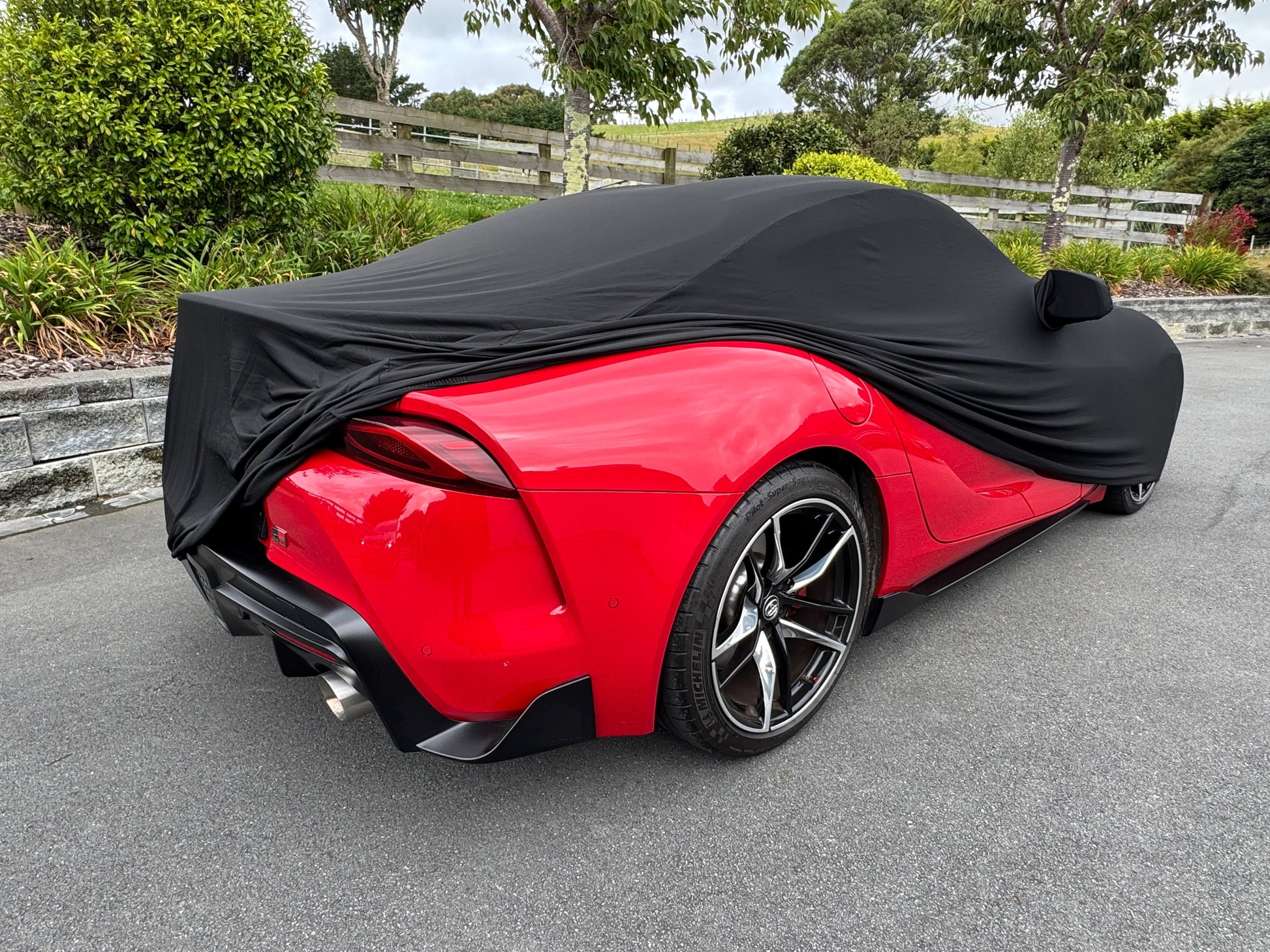 Toyota Supra Mk5 / A90 - A91 / J29 Custom Fit Indoor Car Cover - Boosted Kiwi