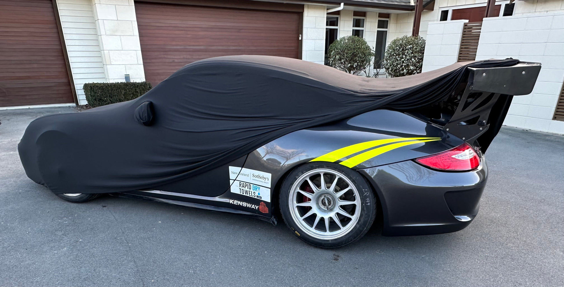2011 Porsche GT3 997.2 Cup Car Custom Fit Indoor Car Cover (2011) - Boosted Kiwi
