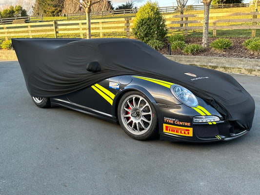 2011 Porsche GT3 997.2 Cup Car Custom Fit Indoor Car Cover (2011) - Boosted Kiwi
