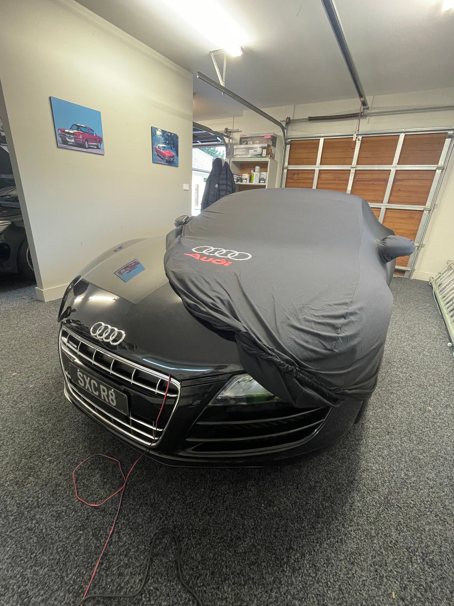 Audi R8 (First Gen) Custom Fit Indoor Car Cover (2006 - 2015) - Boosted Kiwi