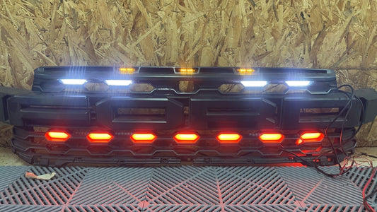 2022+ Ford Ranger Raptor Amber/White Lower Grille LED