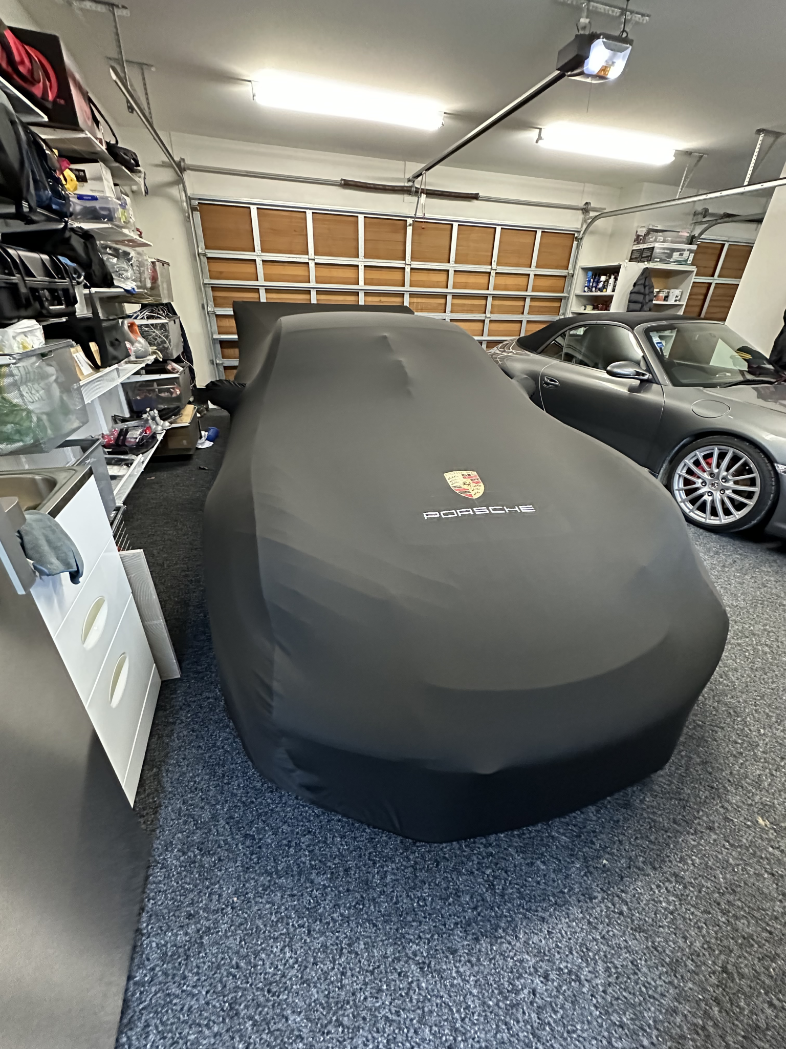 2018 Porsche GT3 991.2 Cup Car Custom Fit Indoor Car Cover (2018) - Boosted Kiwi