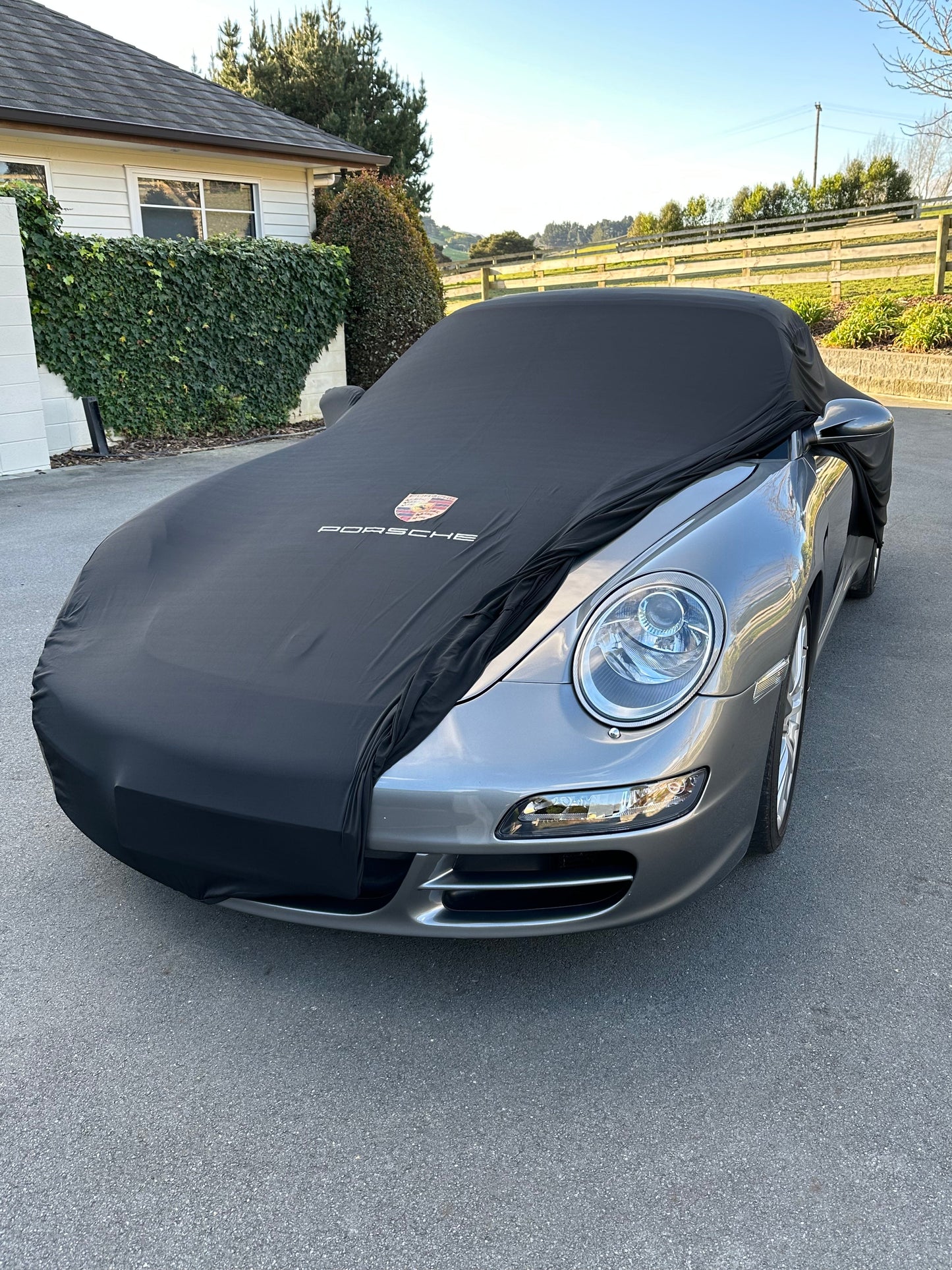 Porsche 997.1 Coupe Custom Fit Indoor Car Cover - Boosted Kiwi
