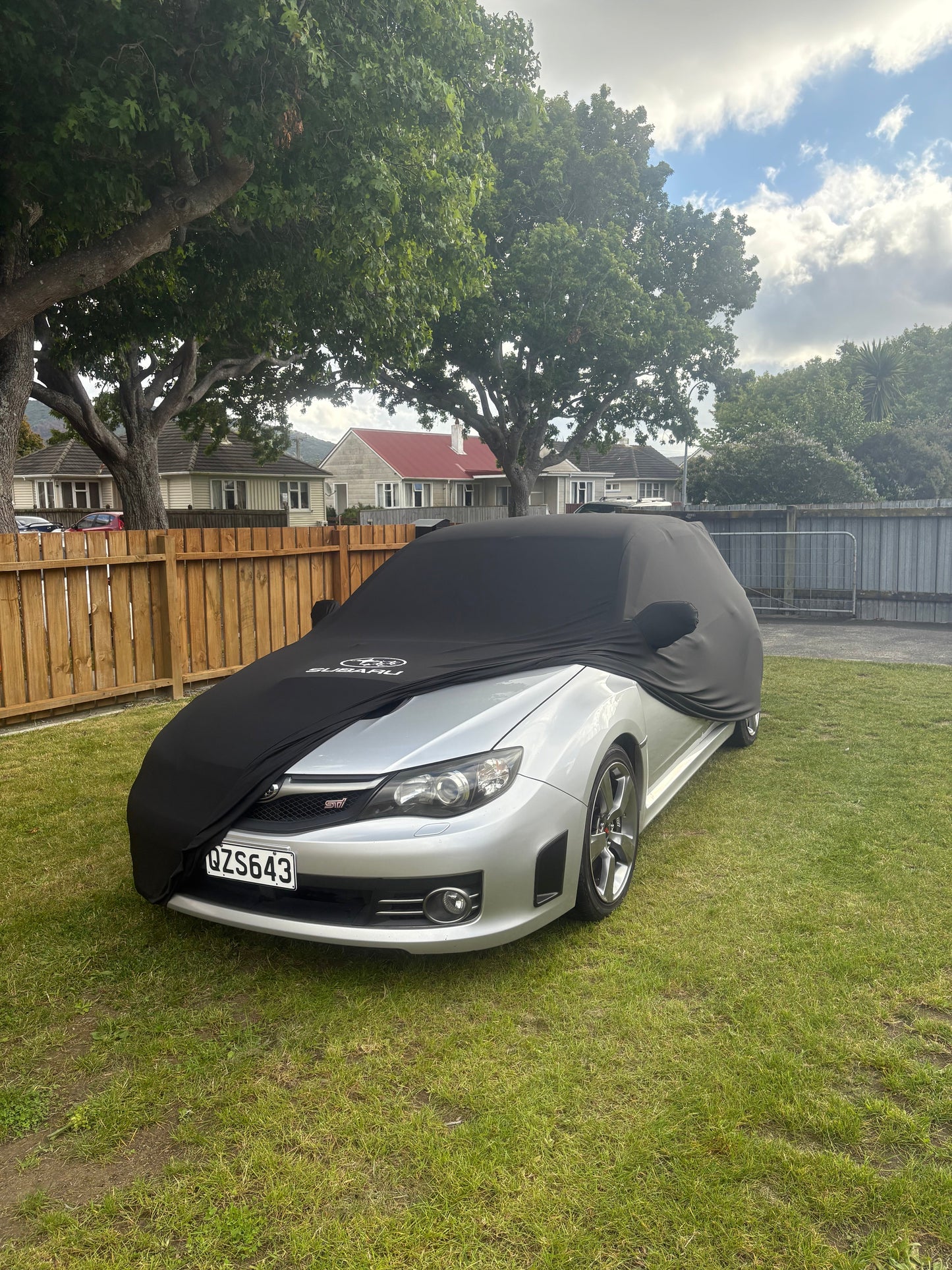 Subaru Impreza / WRX / S-GT STI GH / GR Hatch Custom Fit Indoor Car Cover - Boosted Kiwi