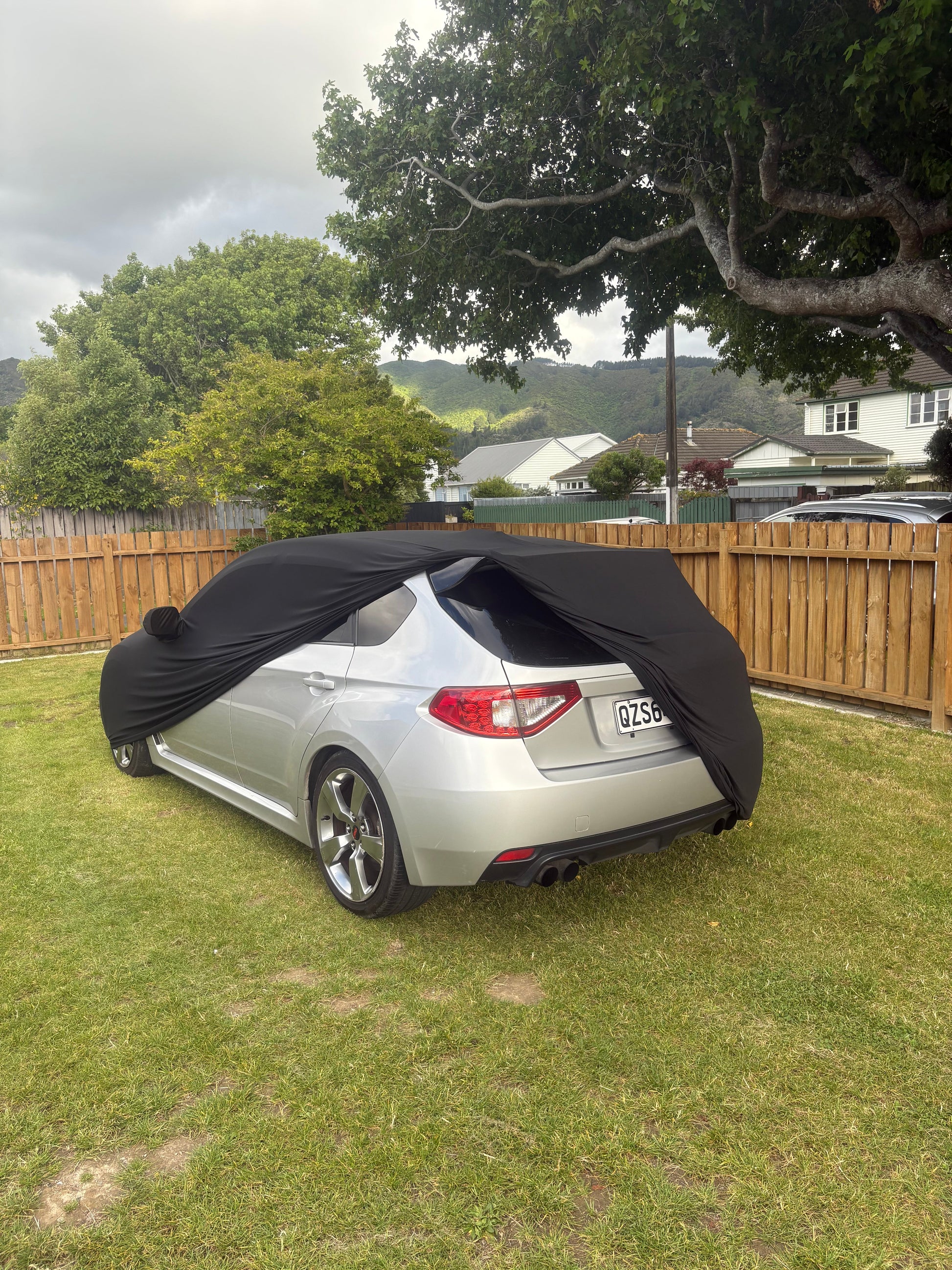 Subaru Impreza / WRX / S-GT STI GH / GR Hatch Custom Fit Indoor Car Cover - Boosted Kiwi