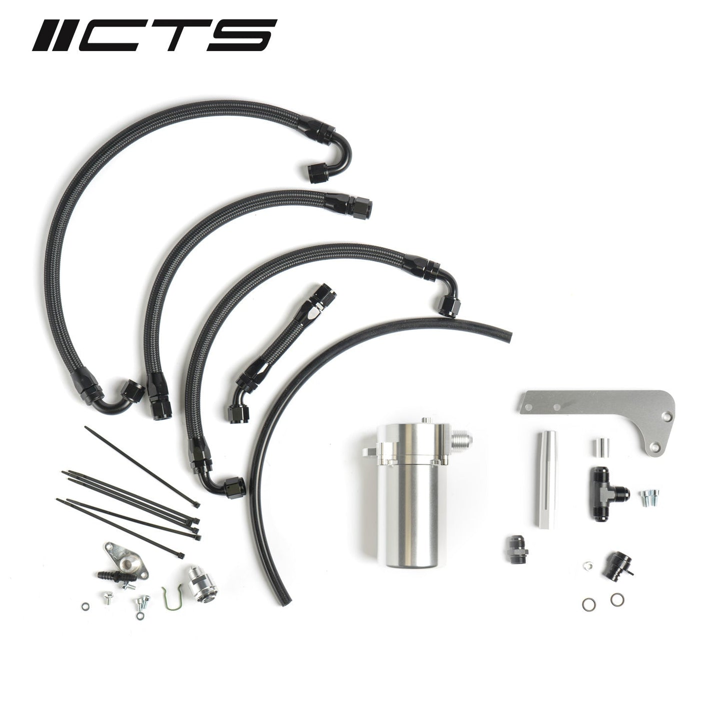 CTS TURBO MK6 GOLF R/MK2 TT-S/8P A3 CATCH CAN FOR BILLET VALVE COVER