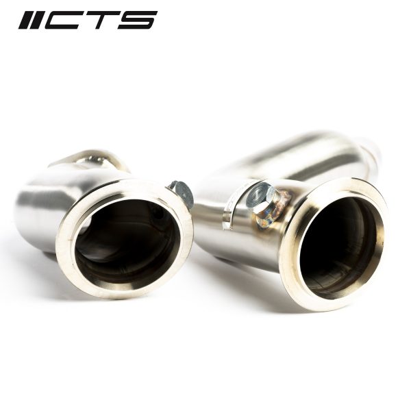 CTS TURBO 3″ STAINLESS STEEL DOWNPIPE BMW S55 F80 F82 F87 M3/M4/M2 COMPETITION