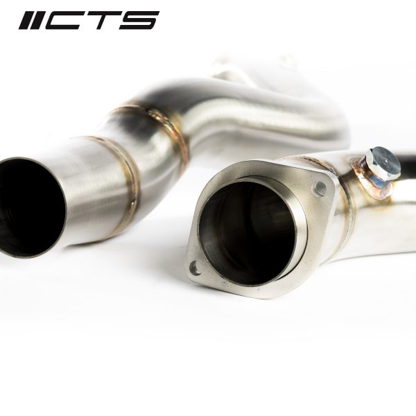 CTS TURBO 3″ STAINLESS STEEL DOWNPIPE BMW S55 F80 F82 F87 M3/M4/M2 COMPETITION