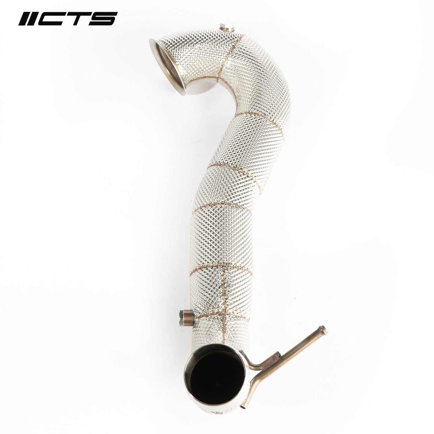 CTS High Flow Catless 3.5" Downpipe - Mercedes A45/CLA45/GLA45 AMG M133