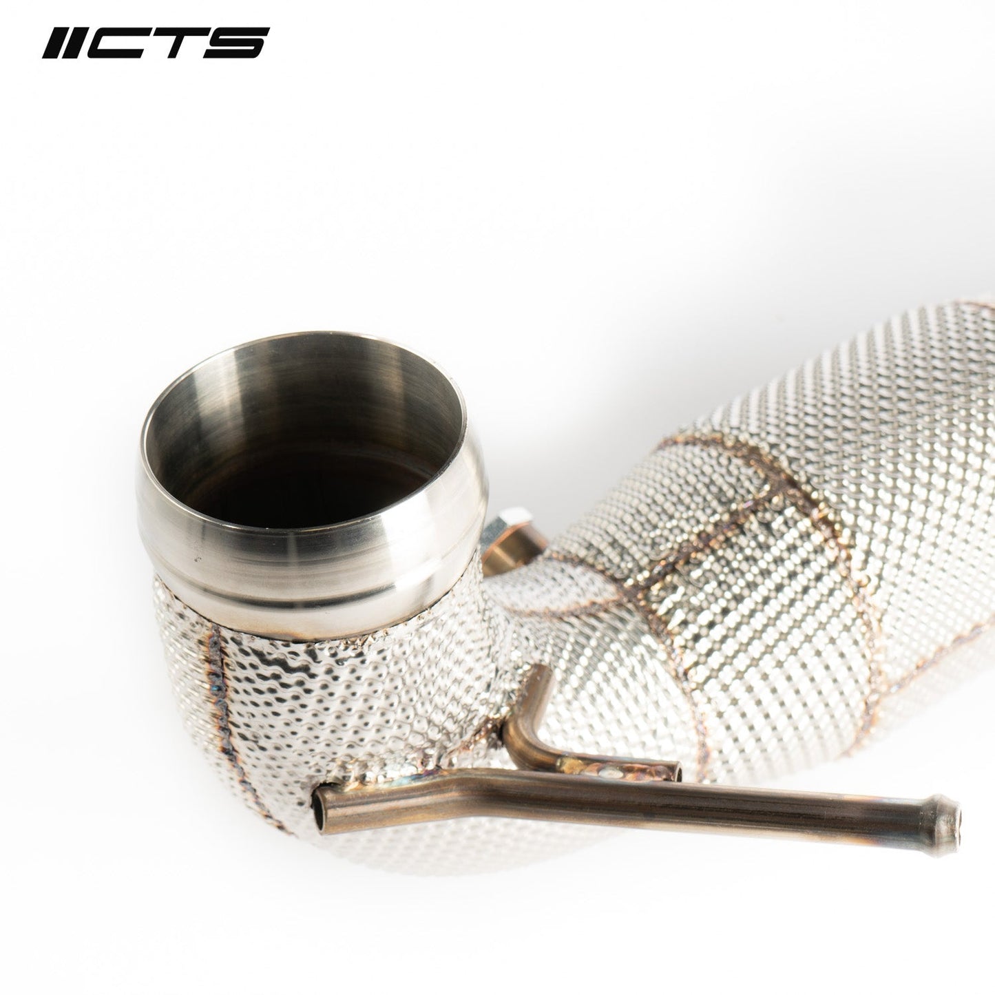 CTS High Flow Catless 3.5" Downpipe - Mercedes A45/CLA45/GLA45 AMG M133
