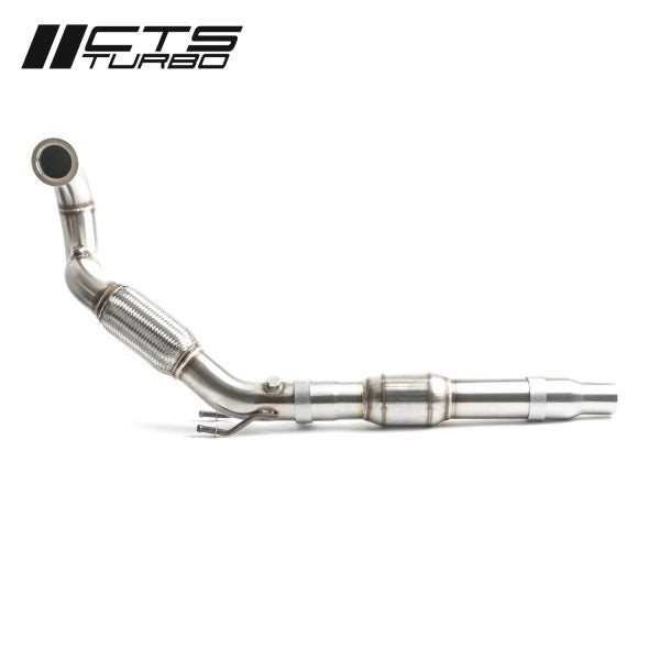 CTS TURBO MK6/MK7 JETTA SE 1.4T, MK7 GOLF 1.4TSI 3″ DOWNPIPE WITH HIGH-FLOW CAT VOLKSWAGEN