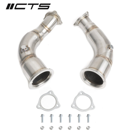 CTS TURBO B9 AUDI RS5 CATLESS DOWNPIPES