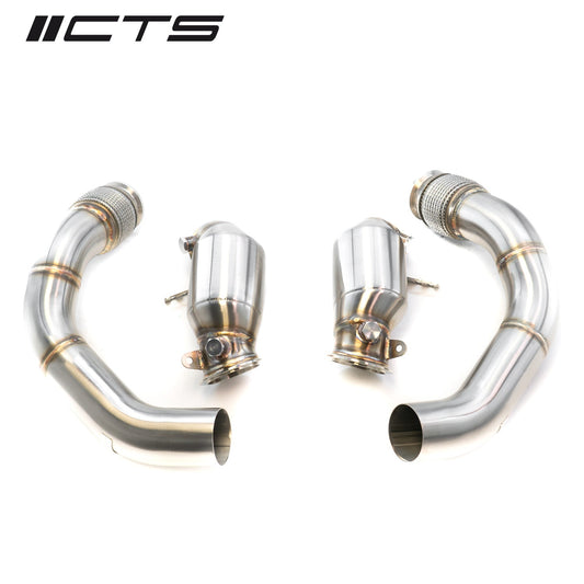 CTS TURBO BMW F90 M5/M5C & BMW F91/92/93/ M8 HIGH-FLOW CATS DOWNPIPE SET