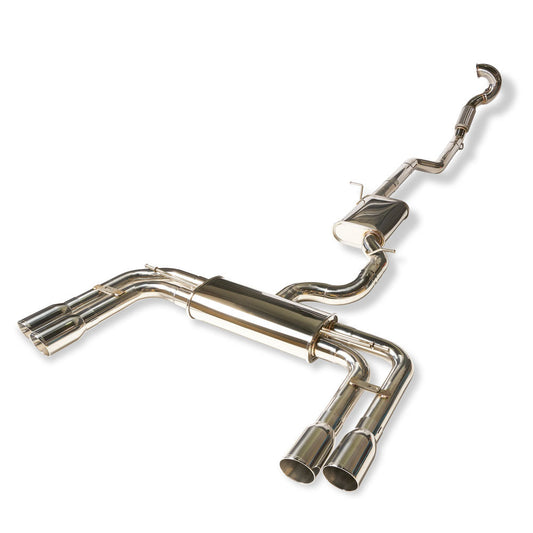 CTS TURBO AUDI 8V S3 3″ TURBO BACK EXHAUST HIGH-FLOW CAT