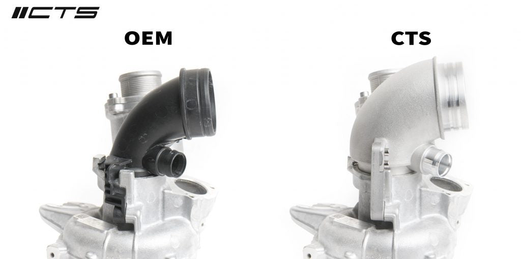 CTS High-Flow Inlet Pipe Elbow - MQB EA888.3 GEN3