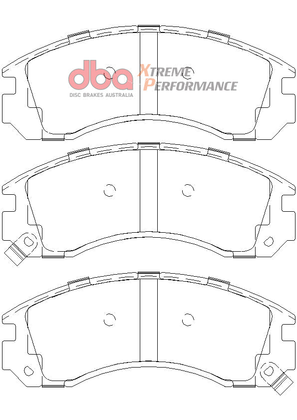 Mitsubishi Nimbus UF/UG 92-04 DBA XP PERFORMANCE Front Brake Pad