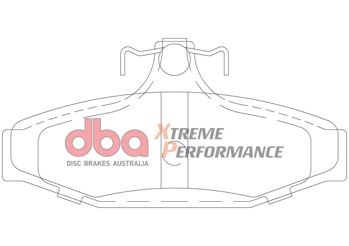 Holden HSV VN-VT XP PERFORMANCE Rear DBA Brake Pad