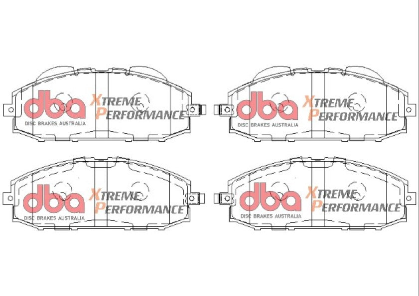 Nissan Patrol Y61/GU/TY61/Y60/GQ 89-16 DBA SP PERFORMANCE Front Brake Pad