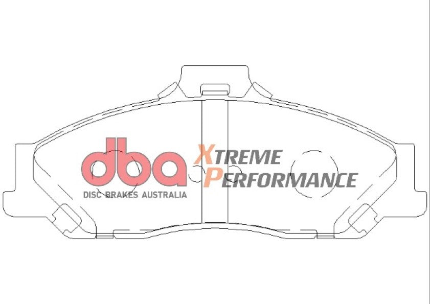 Mazda B-Serie Bravo UN/MJ 99-06 DBA XP PERFORMANCE Front Brake Pad