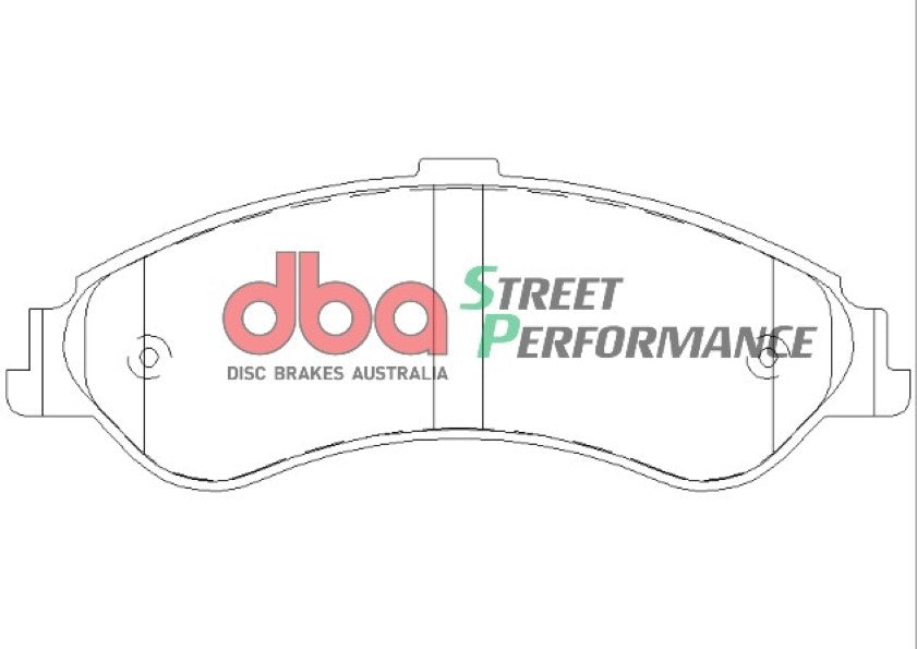 Ford Australia Fairlane AU 99-02 DBA SP PERFORMANCE Front Brake Pad