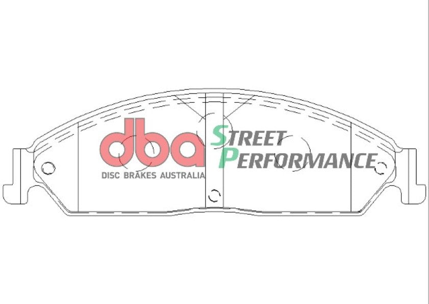 Ford Australia Territory SX/SY 04-11 DBA SP PERFORMANCE Front Brake Pad