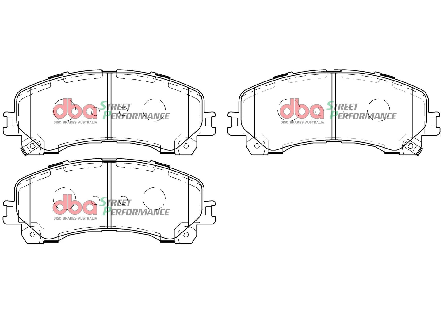 Holden Colorado 16- XP PERFORMANCE Front DBA Brake Pad