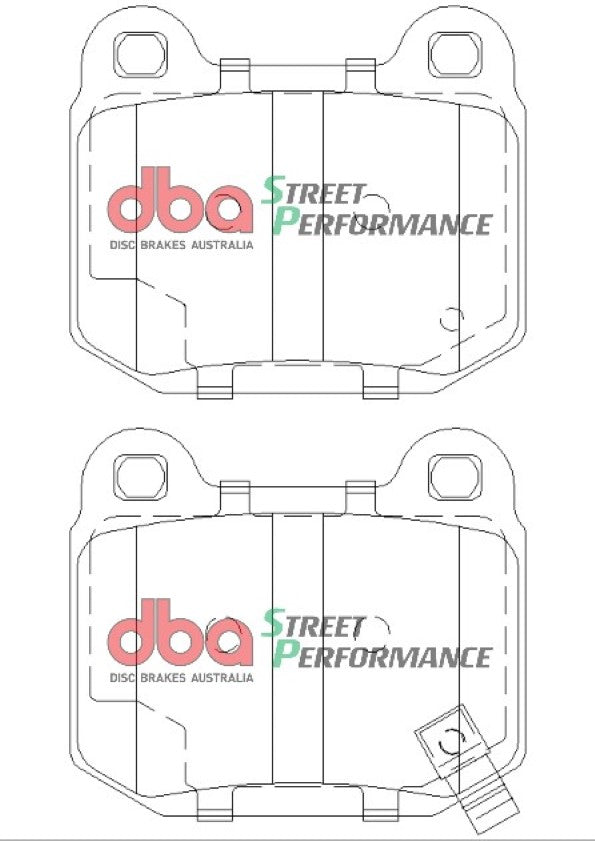 Nissan Skyline R32/R33 89-00 DBA SP PERFORMANCE Rear Brake Pad