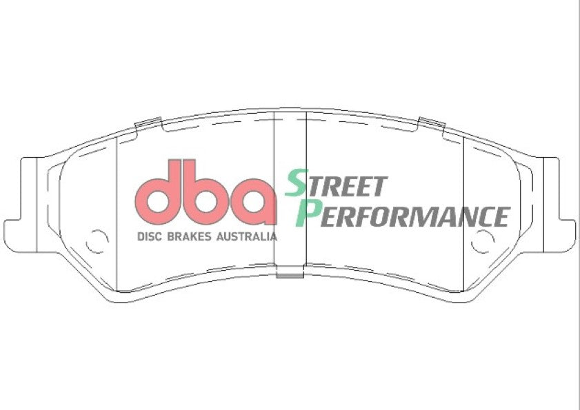 Ford Australia LTD BF 06-07 DBA SP PERFORMANCE Rear Brake Pad