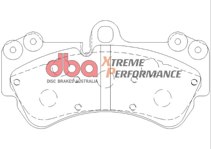 Porsche Cayenne 9PA/92A 03-17 DBA XP PERFORMANCE Front Brake Pad