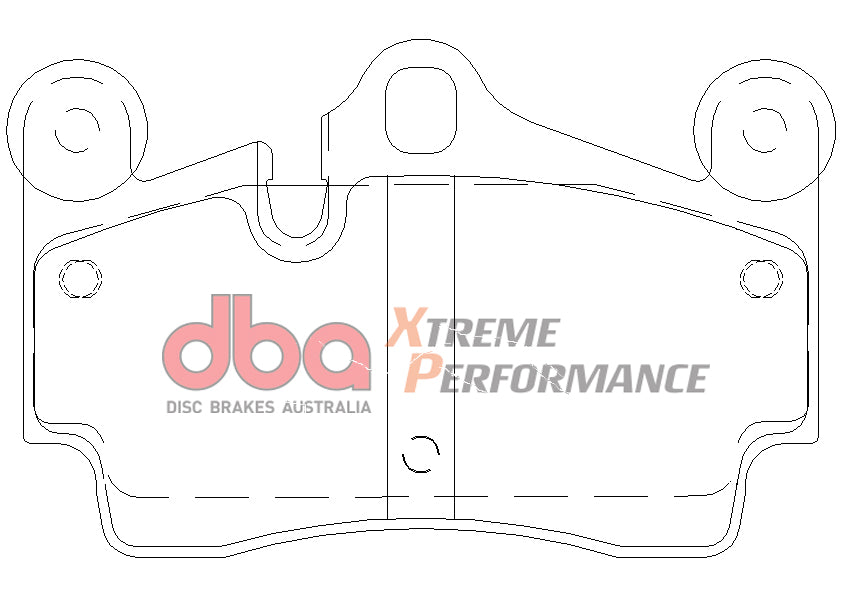 Porsche Cayenne 9PA/92A 03-17 DBA XP PERFORMANCE Rear Brake Pad
