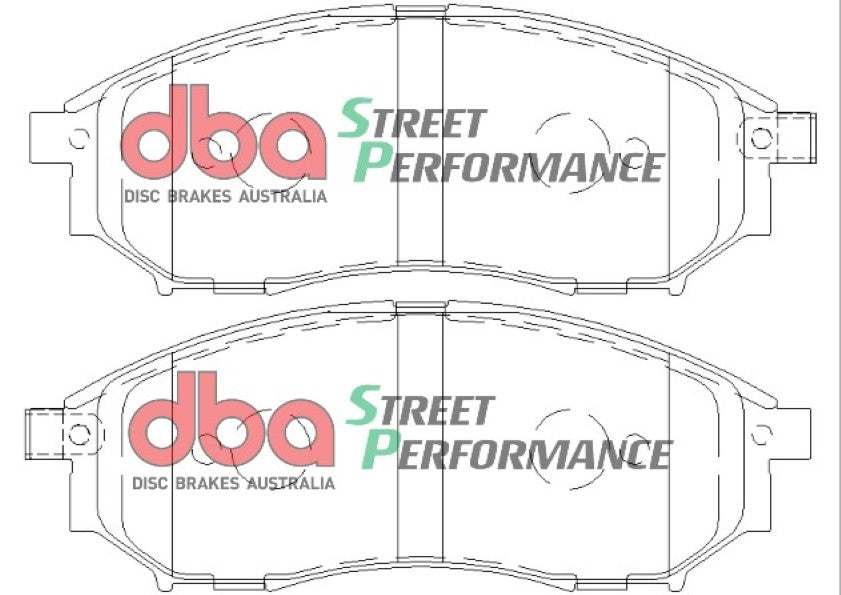 Nissan Stagea WC34 97-01 DBA SP PERFORMANCE Front Brake Pad