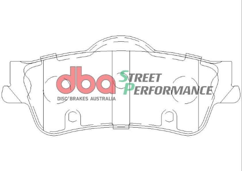 Holden Statesman WM 07-10 DBA SP PERFORMANCE Rear Brake Pad
